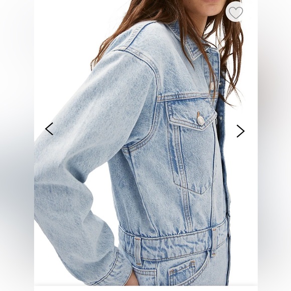 NWT mango denim shirt dress - Picture 3 of 5